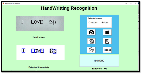 Hand Writing Recognition