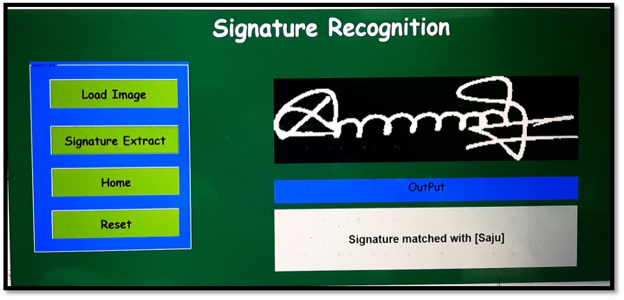 Signature Recognition